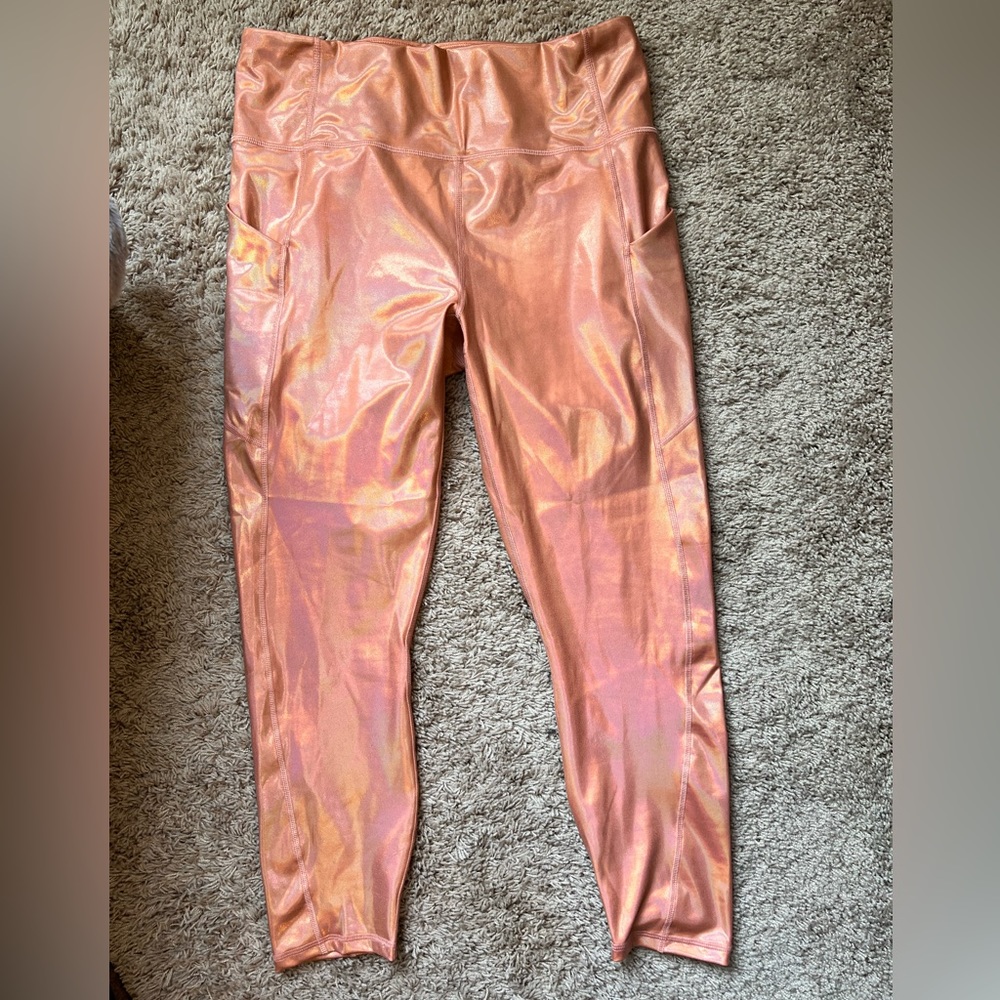 Fabletics Oasis High Waisted 7/8 Leggings Sz XL